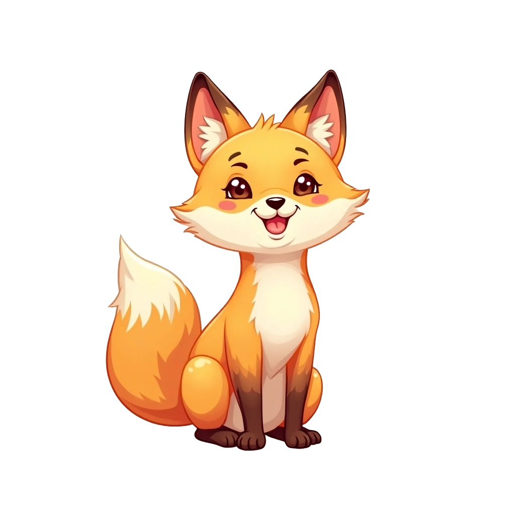 Cute Fox Character